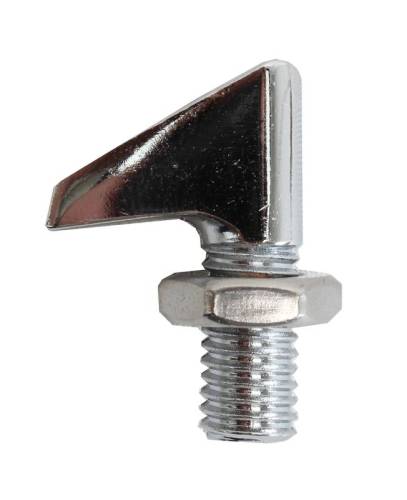 SNAP CATCH HOOK WITH NUT, CONVERTIBLE TOP, BUG CONV. 1950-60, GHIA CONV. 1958-71 *MADE BY WCM*