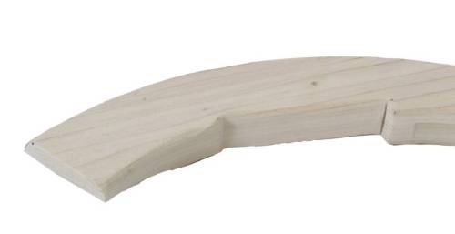 Chuck's Convertible Parts - TOP MAIN HOOP WITH QUARTERS, WOOD, BUG CONV. 1952-60 *MADE IN USA* - Image 2