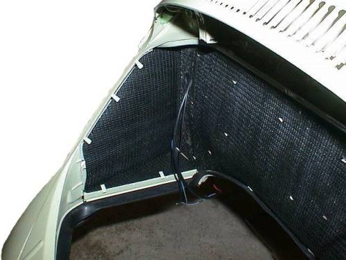 Chuck's Convertible Parts - FIREWALL, TARBOARD INSULATION, ALL BUG CONV. 1949-79 *MADE IN USA BY WCM* - Image 2