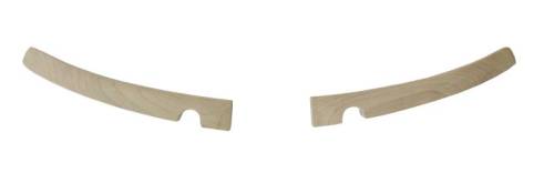 Chuck's Convertible Parts - BOW, LOWER REAR WELL LINER, WOOD LEFT & RIGHT, BUG CONV. 1952-67 *MADE IN USA* - Image 1