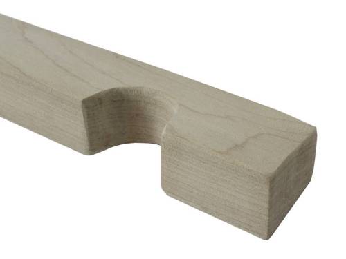 Chuck's Convertible Parts - BOW, LOWER REAR WELL LINER, WOOD LEFT & RIGHT, BUG CONV. 1952-67 *MADE IN USA* - Image 2