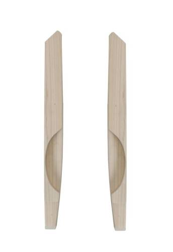 BOW, INSIDE QUARTER FACING, WOOD LEFT & RIGHT, BUG CONV. 1961-71 *MADE IN USA*