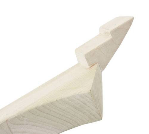 Chuck's Convertible Parts - BOW, OUTSIDE QUARTER FACING, WOOD LEFT & RIGHT, BUG CONV. 1961-71 *MADE IN USA* - Image 4