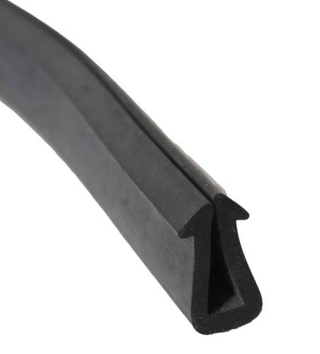 Chuck's Convertible Parts - SEAL, QUARTER WINDOW GLASS TO FRAME WITH MOLDED CORNER, BUG CONV. 1950-79 *MADE IN USA BY WCM* - Image 2