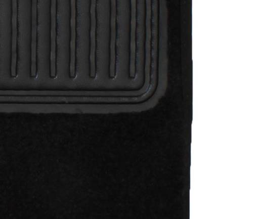 Chuck's Convertible Parts - FLOOR MATS, BLACK CARPET, 4 PIECES FRONT & REAR, BUG CONV. 1950-79 - Image 2