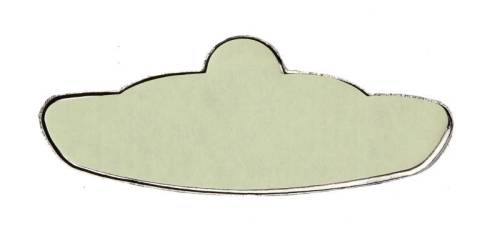 Chuck's Convertible Parts - EMBLEM, KARMANN SIDE BODY BADGE, ADHESIVE BACKED, BUG CONV. 1961-79 - Image 2