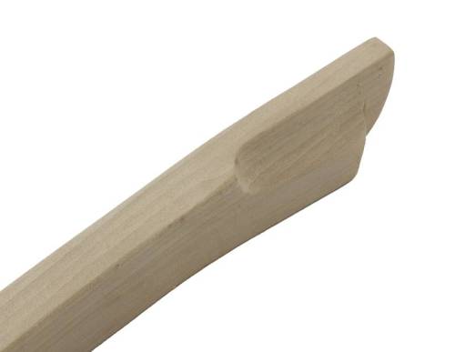 Chuck's Convertible Parts - TACKSTRIP, REAR AT BODY BASE, WOOD 3 PIECES, BUG CONV. 1950-67 1/2 (1967 up to #VIN #157250032) *MADE IN USA* - Image 2