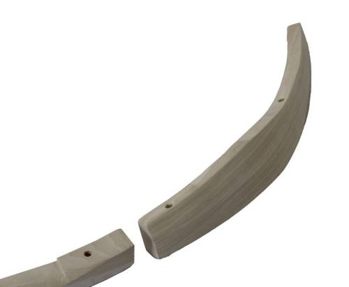 Chuck's Convertible Parts - TACKSTRIP, REAR AT BODY BASE, WOOD, BUG CONV. 1967 1/2-71 (1967 from VIN #157250033) *MADE IN USA* - Image 3