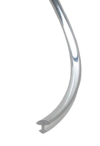 Chuck's Convertible Parts - MOLDING, 144" PLASTIC CHROME WITH CLIPS, FRONT, REAR OR SIDE WINDOWS, BUG 1971-79, BUS 1968-79, VANAGON 80-91 *MADE IN USA BY WCM* (Note: Vanagon Front Requires 2) - Image 1