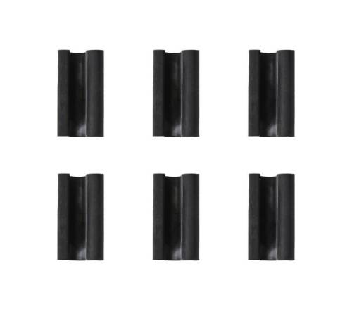 Chuck's Convertible Parts - RUBBER CLIP FOR HOOD OR ENGINE LID SUPPORT ROD, SET OF 6, THING 1973-74 - Image 2