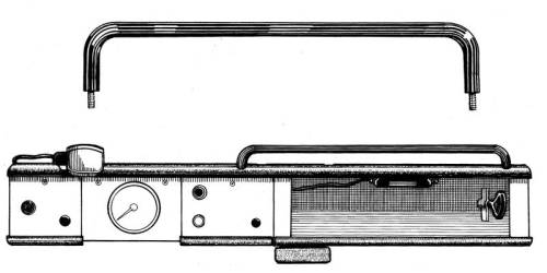 Chuck's Convertible Parts - DASH HANDLE, BLACK, THING 1973-74 - Image 2