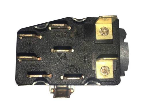 Chuck's Convertible Parts - SWITCH, EMERGENCY FLASHER, BUG 68-73, GHIA 68-74, TYPE 3 1968-72, BUS 1968-73, THING 73-74 - Image 2