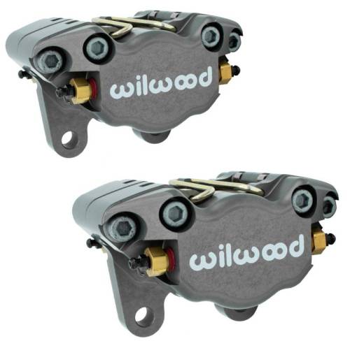 Chuck's Convertible Parts - FRONT DISC BRAKE KIT, SILVER WILWOOD HIGH PERFORMANCE CALIPERS, 5x130 & 5x4.75, SUPER BEETLE BUG 1971-79 - Image 2