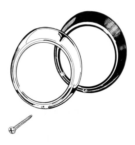 Chuck's Convertible Parts - SCREWS, HEADLIGHT RING, BUG 67-79, BUS 68-79, THING 73-74, TYPE 3 1962-74 - Image 2