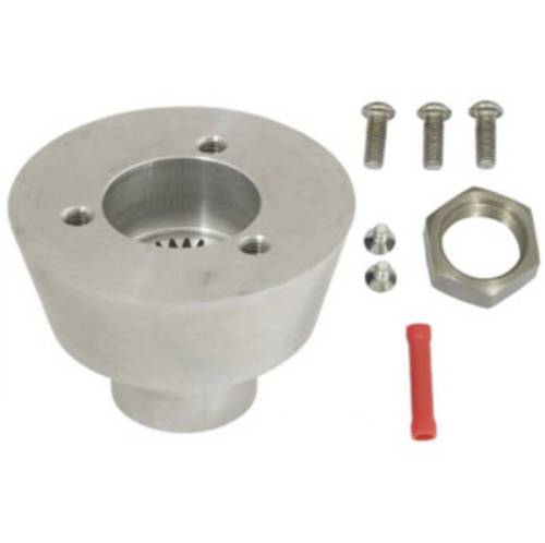 ADAPTER, FOR BANJO STYLE STEERING WHEEL W/HARDWARE, BUG / GHIA / TYPE 3 1960-71