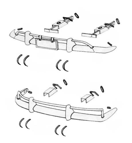 Chuck's Convertible Parts - *MASTER KIT* EXTERIOR RUBBER, GHIA CONVERTIBLE 1958-59 (With American Style window seals, see description for complete contents) - Image 5
