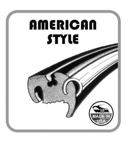 Chuck's Convertible Parts - *MASTER KIT* EXTERIOR RUBBER, BUG CONVERTIBLE 1958-59 (With American Style window seals, see description for complete contents) - Image 2