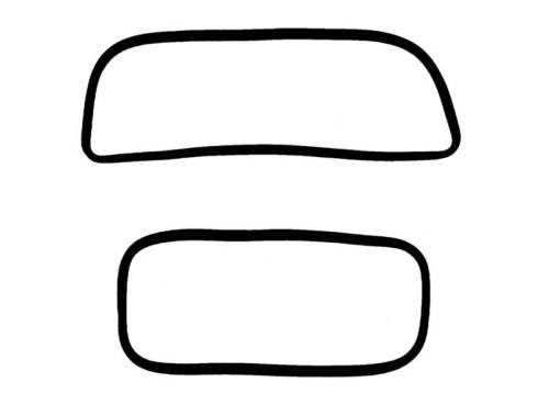 Chuck's Convertible Parts - *MASTER KIT* EXTERIOR RUBBER, BUG CONVERTIBLE 1958-59 (With Cal Look Style window seals, see description for complete contents) - Image 3
