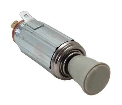 CIGARETTE LIGHTER, GREY KNOB, 6 OR 12 VOLT