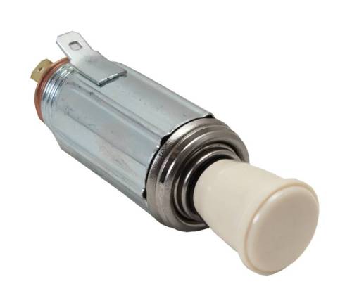 CIGARETTE LIGHTER, IVORY KNOB, 6 OR 12 VOLT