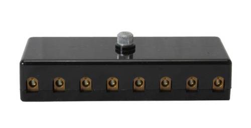 Chuck's Convertible Parts - FUSE BOX, 8 FUSE, SCREW TYPE, BUG & GHIA 1961-66, BUS 1960 (Chassis Number 569929 to 614455) - Image 1