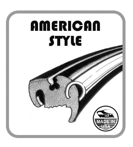 Chuck's Convertible Parts - CONVERTIBLE TOP DELUXE RUBBER KIT, BUG CONVERTIBLE 1958-62 (With American Style Window seal, see description for complete contents) - Image 2