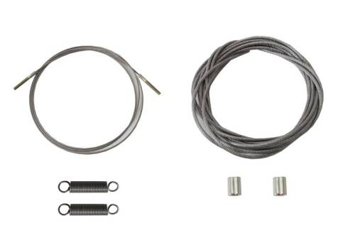 TOP TENSION WIRES & SPRINGS, BUG CONV. 1967 1/2-79 (1967 from VIN 157250032)