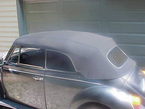 Chuck's Convertible Parts - DELUXE CONVERTIBLE TOP KIT, BUG CONV. 1968-70 - Image 1