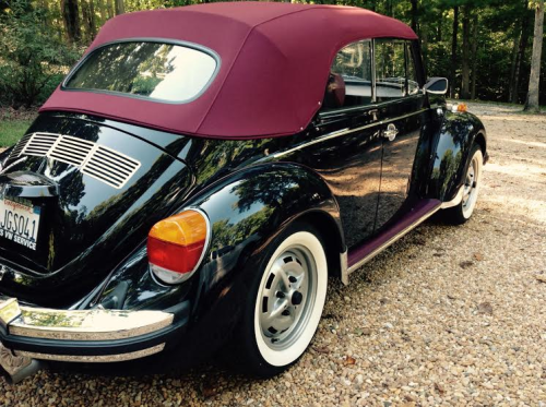 Chuck's Convertible Parts - DELUXE CONVERTIBLE TOP KIT, BUG CONV. 1973-75 1/2  (1975 Up To VIN 1552012217) - Image 1