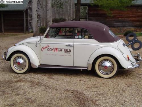Chuck's Convertible Parts - DELUXE CONVERTIBLE TOP KIT, BUG CONV. 1958-60 - Image 1