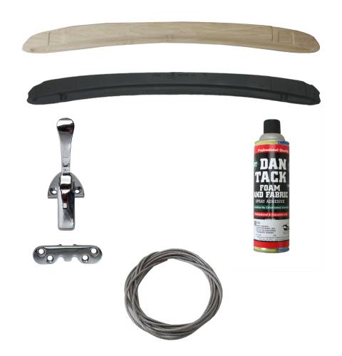 Chuck's Convertible Parts - DELUXE CONVERTIBLE TOP KIT, BUG CONV. 1961-62 - Image 4