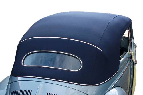 DELUXE CONVERTIBLE TOP KIT, BUG CONV. 1953-57