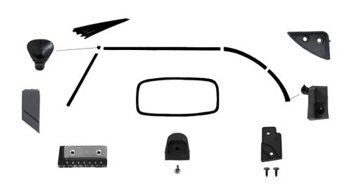 Chuck's Convertible Parts - DELUXE CONVERTIBLE TOP KIT, BUG CONV. 1973-75 1/2  (1975 Up To VIN 1552012217) - Image 5