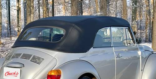 DELUXE CONVERTIBLE TOP KIT, BUG CONV. 1973-75 1/2  (1975 Up To VIN 1552012217)