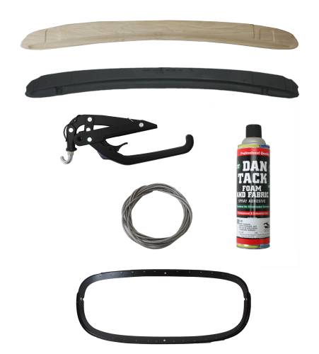 Chuck's Convertible Parts - DELUXE CONVERTIBLE TOP KIT, BUG CONV. 1973-75 1/2  (1975 Up To VIN 1552012217) - Image 3