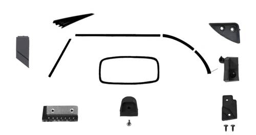 Chuck's Convertible Parts - DELUXE CONVERTIBLE TOP KIT, BUG CONV. 1975 1/2-77 1/2  (1975 From VIN 1552012218, 1977 up to VIN 1592076925) - Image 5