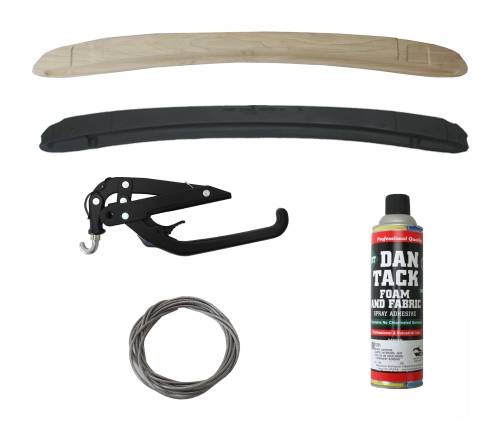 Chuck's Convertible Parts - DELUXE CONVERTIBLE TOP KIT, BUG CONV. 1975 1/2-77 1/2  (1975 From VIN 1552012218, 1977 up to VIN 1592076925) - Image 3