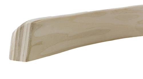 Chuck's Convertible Parts - REAR TACKSTRIP, BODY BASE, 2 PIECE WOOD, GHIA CONV. 1958-67 1/2 (Up to VIN# 147610909) *MADE IN USA* - Image 2