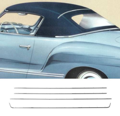 Chuck's Convertible Parts - DELUXE CONVERTIBLE TOP KIT, GHIA CONV. 1958-64 - Image 5