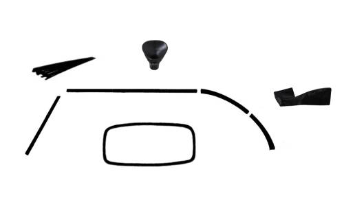 Chuck's Convertible Parts - DELUXE CONVERTIBLE TOP KIT, GHIA CONV. 1969 1/2 -74 - Image 4