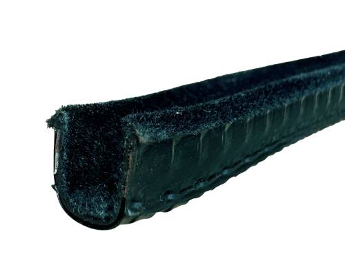 Chuck's Convertible Parts - WINDOW FELT CHANNEL, LEFT & RIGHT, 33.5" OEM STYLE, BUG CONVERTIBLE 1953-79 *MADE BY WCM* - Image 2