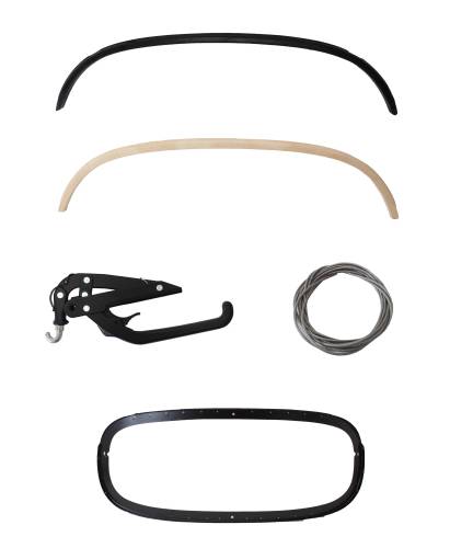 Chuck's Convertible Parts - DELUXE CONVERTIBLE TOP KIT, BUG CONV. 1973-75 1/2  (1975 Up To VIN 1552012217) - Image 3