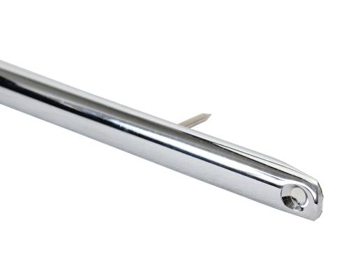 Chuck's Convertible Parts - TOP CHROME MOLDING KIT, INCLUDES CHROME TRIM BELOW AND ABOVE REAR WINDOW WITH NAILS, BUG CONV. 1960-67 1/2 (1960 starting at VIN # 2533100 - 1967 thru VIN # 157250032) *MADE BY WCM* - Image 3