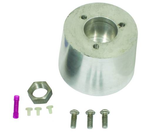 ADAPTER, FOR BANJO STYLE STEERING WHEEL W/HARDWARE, BUG / GHIA / TYPE 3 1960-71