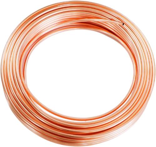 FUEL LINE, COPPER 6 MM OD, THROUGH TUNNEL FRONT TO REAR, BUG, GHIA, TYPE 3, THING *GERMAN*